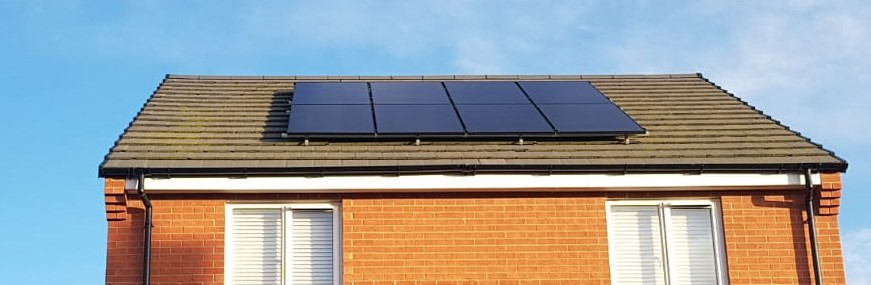 solar installation 8 panels on 18panel system